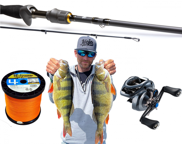 Renz Beastly Stripe Jerkbait Multi Combo - Shimano SLX XT DC 71 XG i gruppen Fiskeset / Pro Staff & Kändisarnas Combos hos Örebro Fiske & Outdoor AB (Stripe Jerk Combo SLXDC)